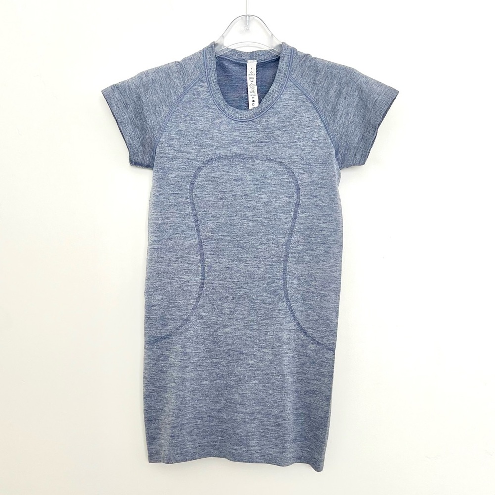 Lululemon Swiftly Tech Short-Sleeve Shirt Blue Heather